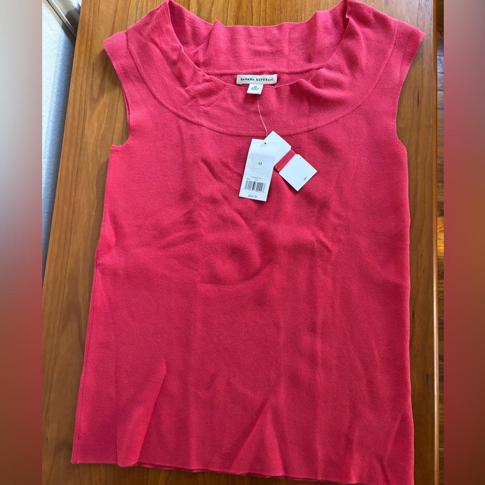 Banana Republic Vibrant Pink Tank Top